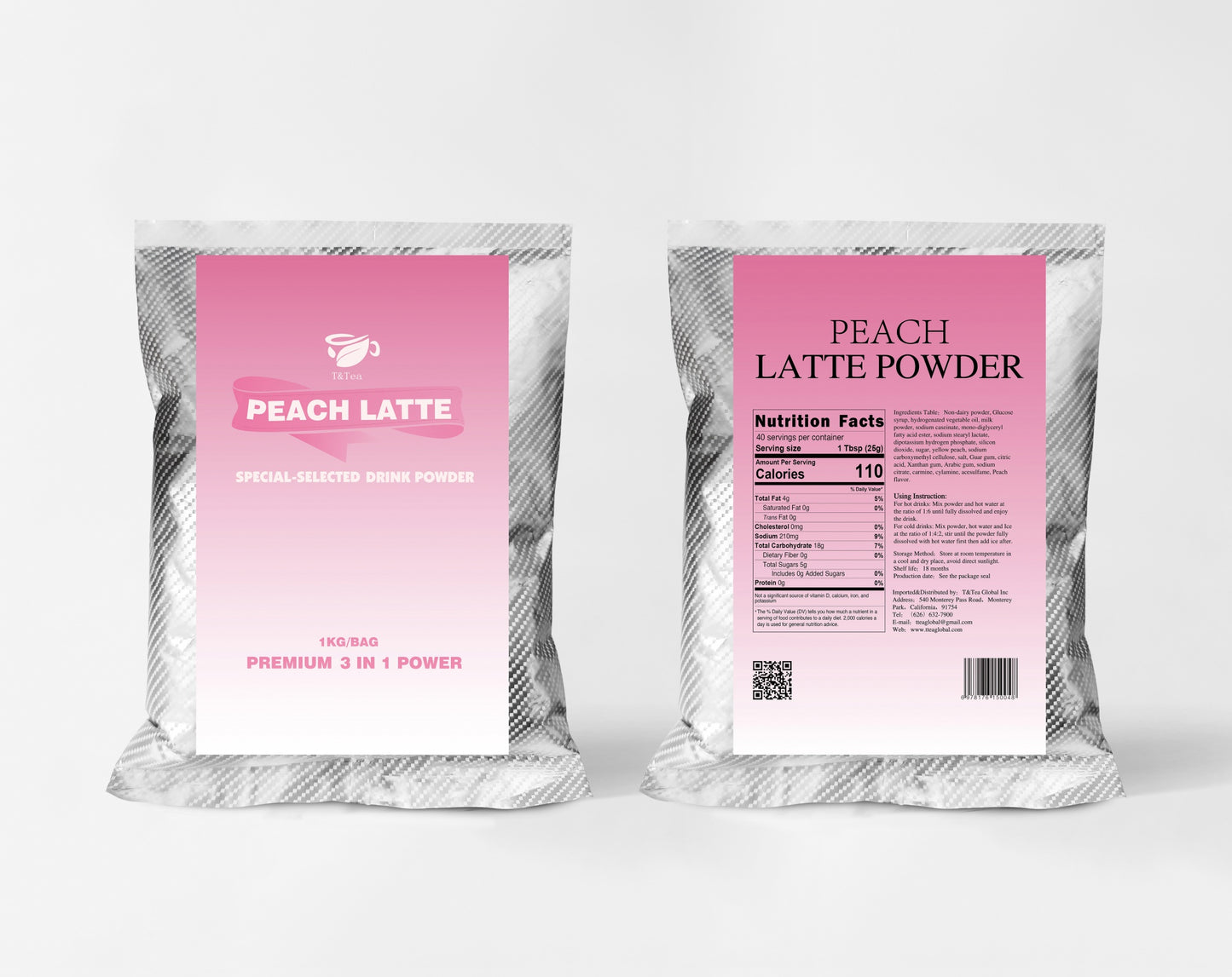 T&Tea Peach Latte (3-in-1) – 1 kg – image 5