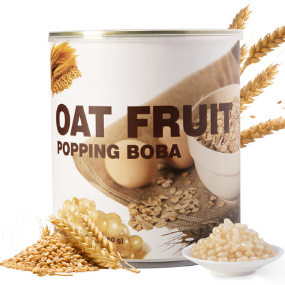 Creamy Oat Popping Boba