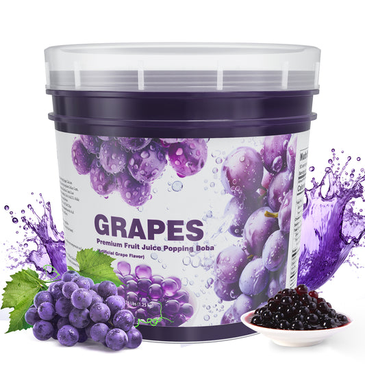 Grape Juice Popping Boba