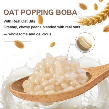 Creamy Oat Popping Boba