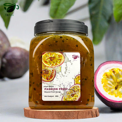 High-Grade Passion Fruit Purée Syrup – 3 kg | Fruit Base