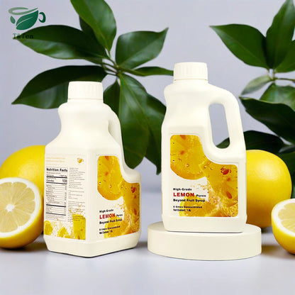 High-Grade Lemon Purée Syrup Concentrate – 1.6 L | 6× Concentrated