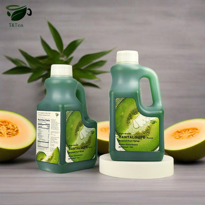 High-Grade Cantaloupe Purée Syrup Concentrate – 1.6 L | 6× Concentrated