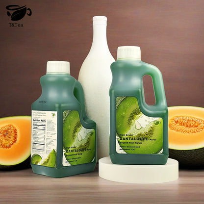 High-Grade Cantaloupe Purée Syrup Concentrate – 1.6 L | 6× Concentrated