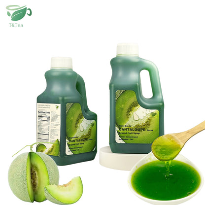 High-Grade Cantaloupe Purée Syrup Concentrate – 1.6 L | 6× Concentrated