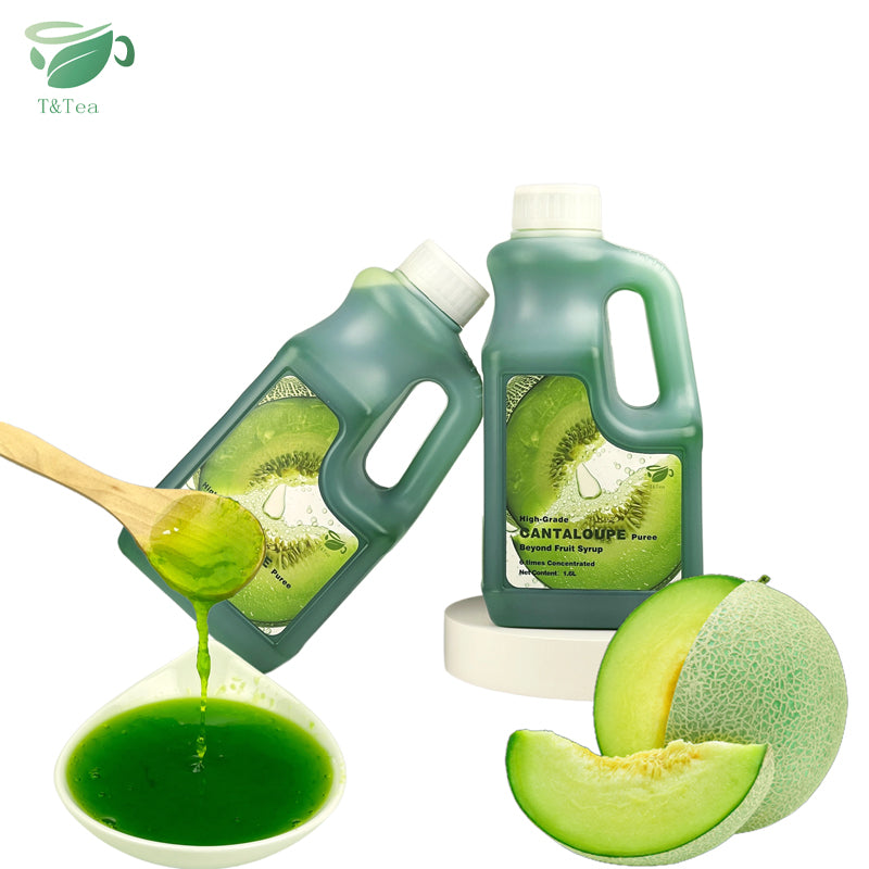 High-Grade Cantaloupe Purée Syrup Concentrate – 1.6 L | 6× Concentrated