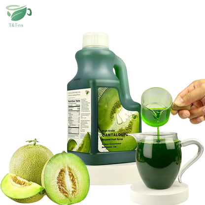 High-Grade Cantaloupe Purée Syrup Concentrate – 1.6 L | 6× Concentrated