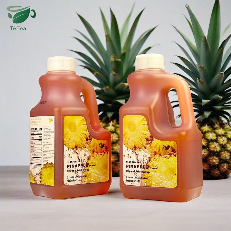 High-Grade Pineapple Purée Concentrate – 1.6 L | 6× Concentrated