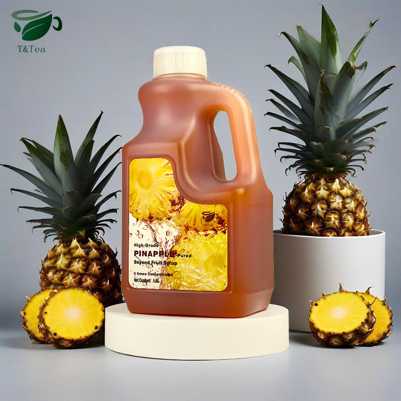High-Grade Pineapple Purée Concentrate – 1.6 L | 6× Concentrated