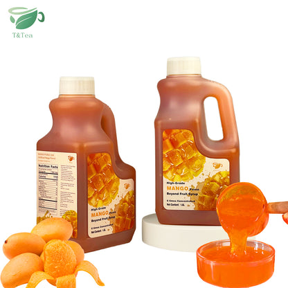 High-Grade Mango Purée Syrup Concentrate – 1.6 L | 6× Concentrated