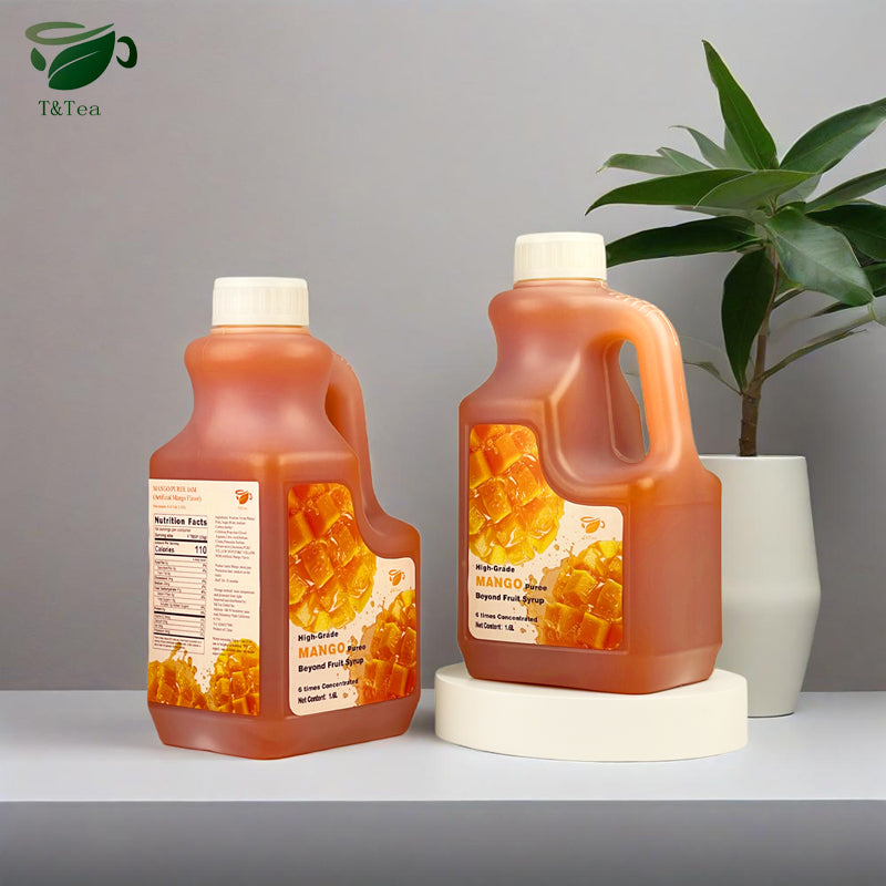 High-Grade Mango Purée Syrup Concentrate – 1.6 L | 6× Concentrated