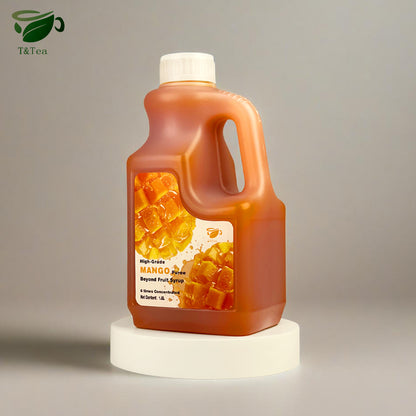 High-Grade Mango Purée Syrup Concentrate – 1.6 L | 6× Concentrated