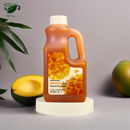 High-Grade Mango Purée Syrup Concentrate – 1.6 L | 6× Concentrated