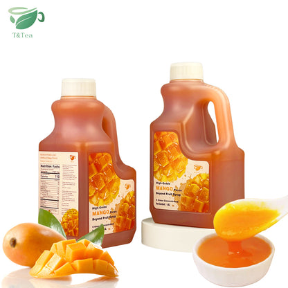 High-Grade Mango Purée Syrup Concentrate – 1.6 L | 6× Concentrated