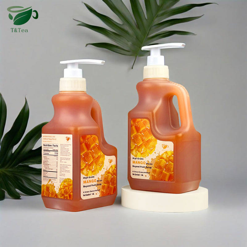 High-Grade Mango Purée Syrup Concentrate – 1.6 L | 6× Concentrated