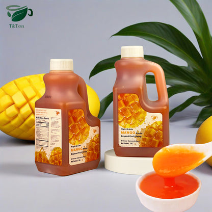 High-Grade Mango Purée Syrup Concentrate – 1.6 L | 6× Concentrated