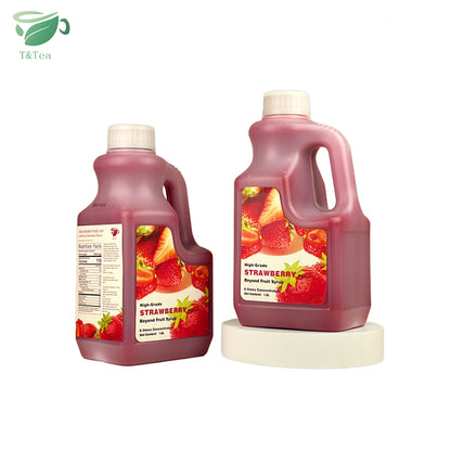 High-Grade Strawberry Purée Syrup Concentrate – 1.6 L | 6× Concentrated