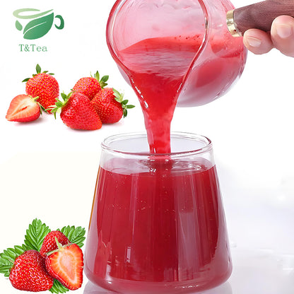 High-Grade Strawberry Purée Syrup Concentrate – 1.6 L | 6× Concentrated