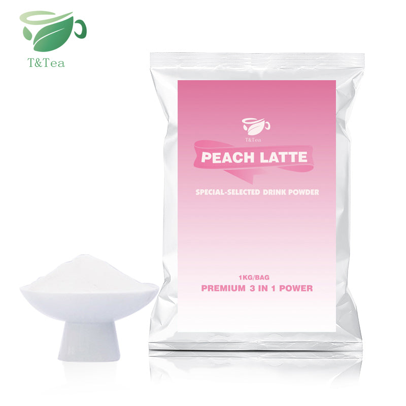 T&Tea Peach Latte (3-in-1) – 1 kg – image 2