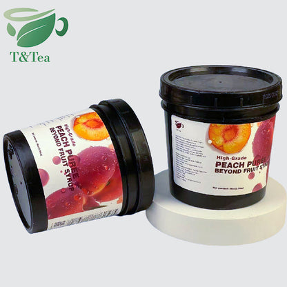 High-Grade Peach Purée Jam – 46 oz | 2.9 lb