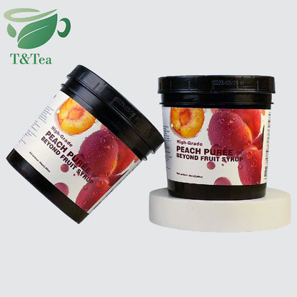 High-Grade Peach Purée Jam – 46 oz | 2.9 lb