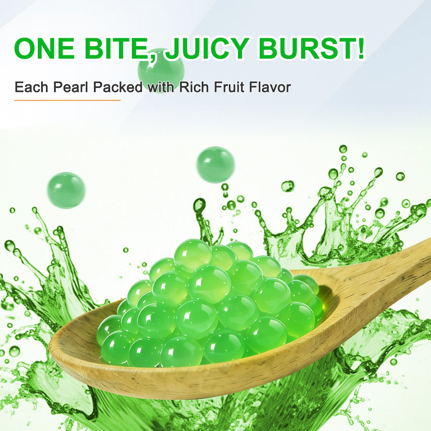 Green Apple Juice Popping Boba