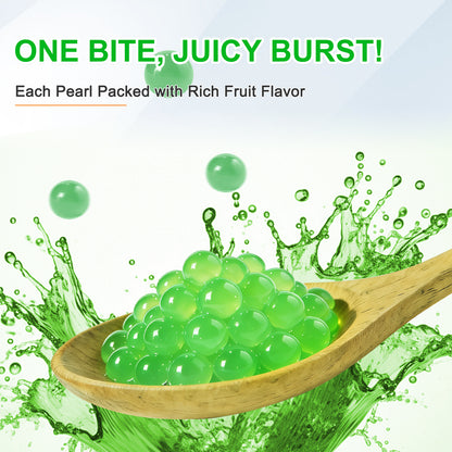 Green Apple Juice Popping Boba
