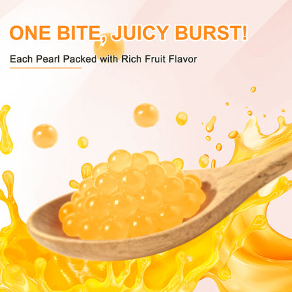 Mango Juice Popping Boba