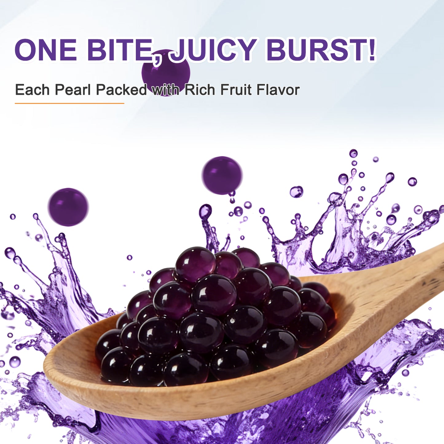 Grape Juice Popping Boba