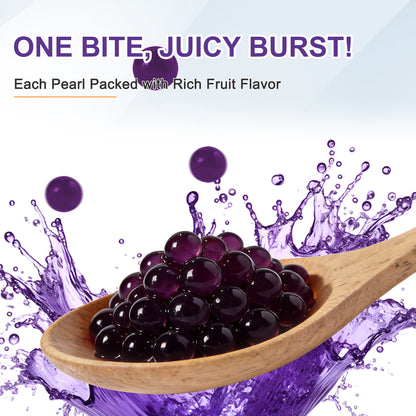 Grape Juice Popping Boba