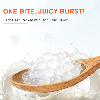 Lychee Juice Popping Boba