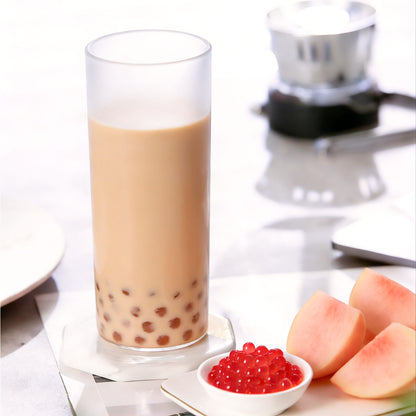 Peach Juice Popping Boba