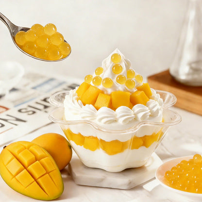Mango Juice Popping Boba
