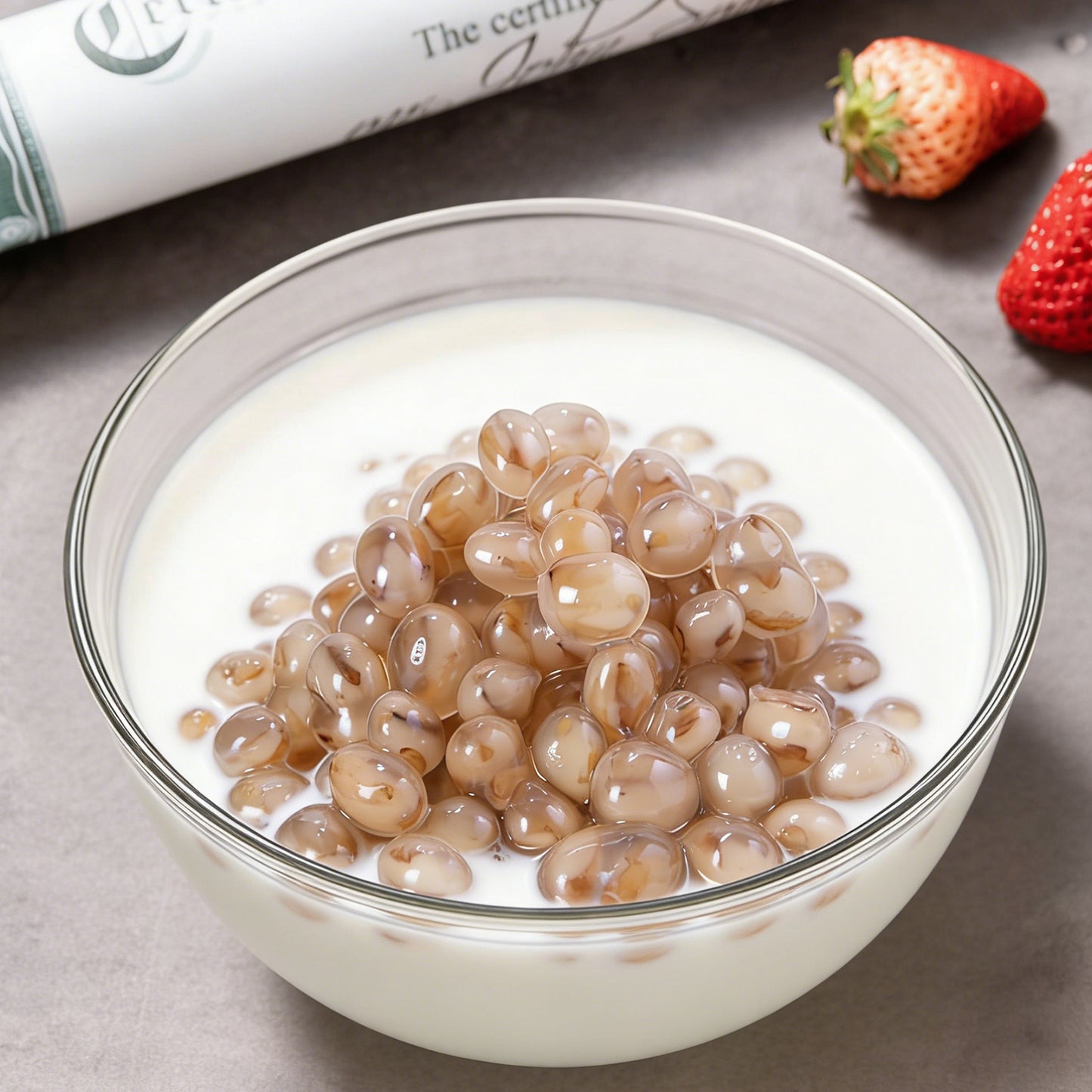Highland Barley Real Fruit Popping Boba