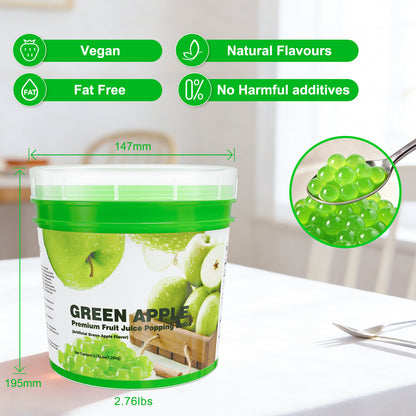 Green Apple Juice Popping Boba