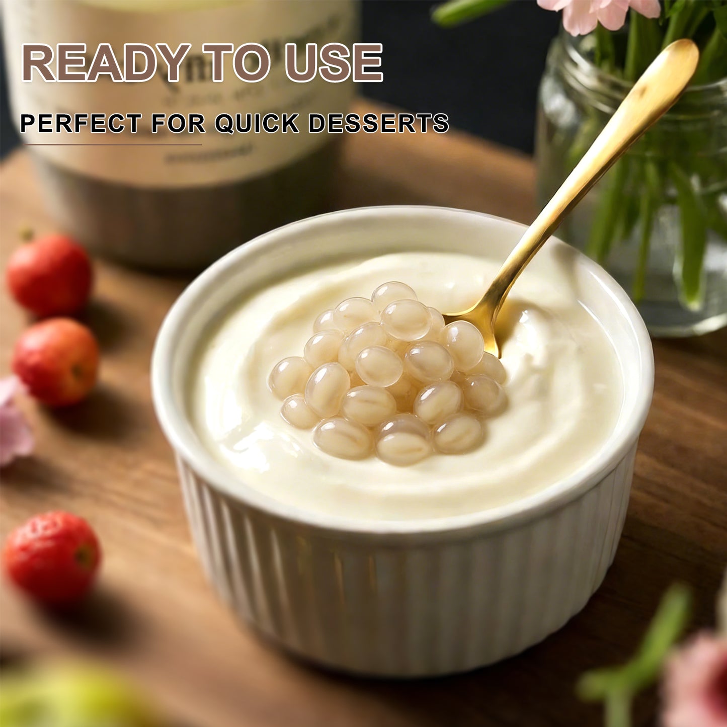 Creamy Oat Popping Boba
