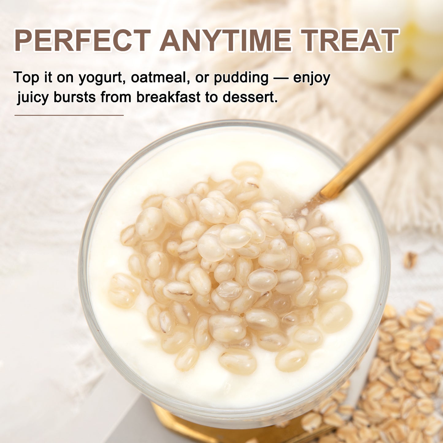 Creamy Oat Popping Boba