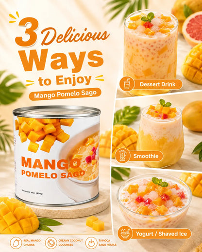 Mango Pomelo Sago Dessert Base – 30 oz