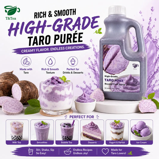 High-Grade Taro Purée – 70.5 oz
