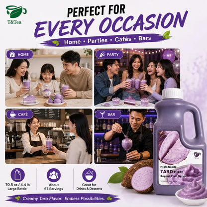 High-Grade Taro Purée – 70.5 oz