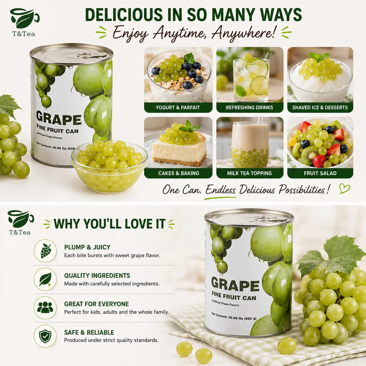 Grape Fruit Topping – 29.98 oz