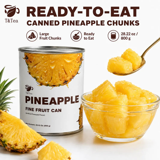 Ready-to-Eat Pineapple Chunks – 800 g