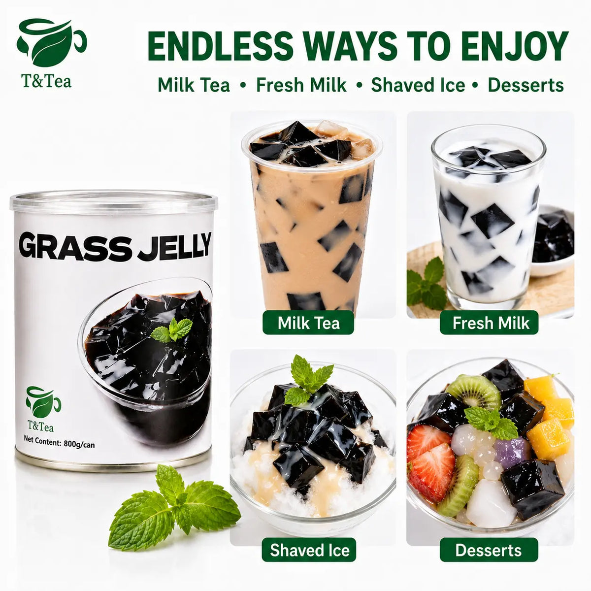 Grass Jelly – 800 g