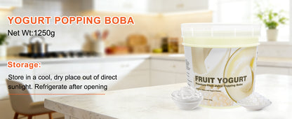 Yogurt Juice Popping Boba