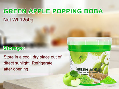 Green Apple Juice Popping Boba