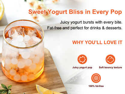 Yogurt Juice Popping Boba