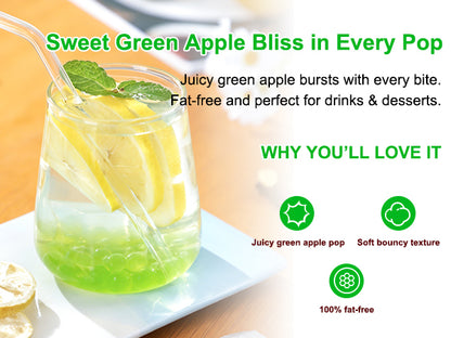 Green Apple Juice Popping Boba