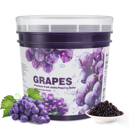 Grape Juice Popping Boba