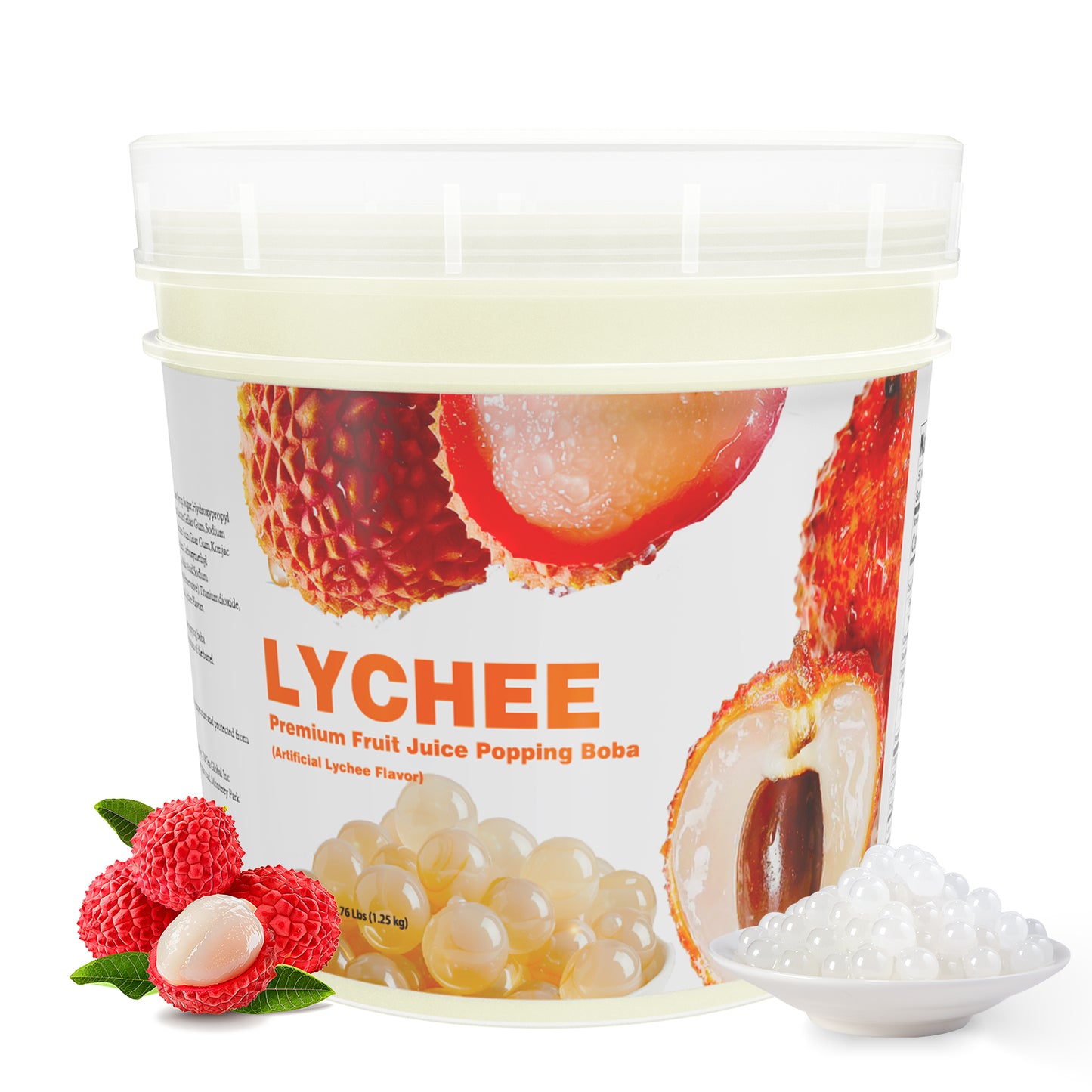 Lychee Juice Popping Boba