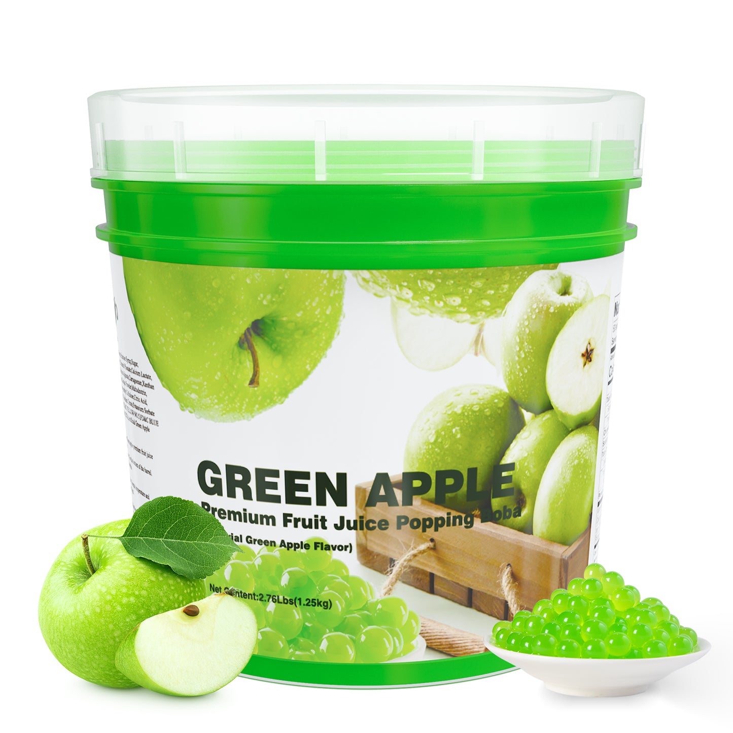 Green Apple Juice Popping Boba